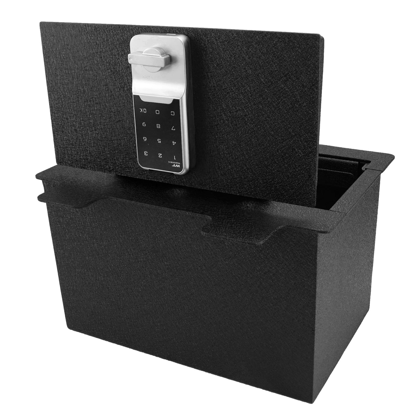 Pro Center Console Safe Gun Safe for 2019-2022 Chevrolet Silverado 1500, Electronic Number Lock