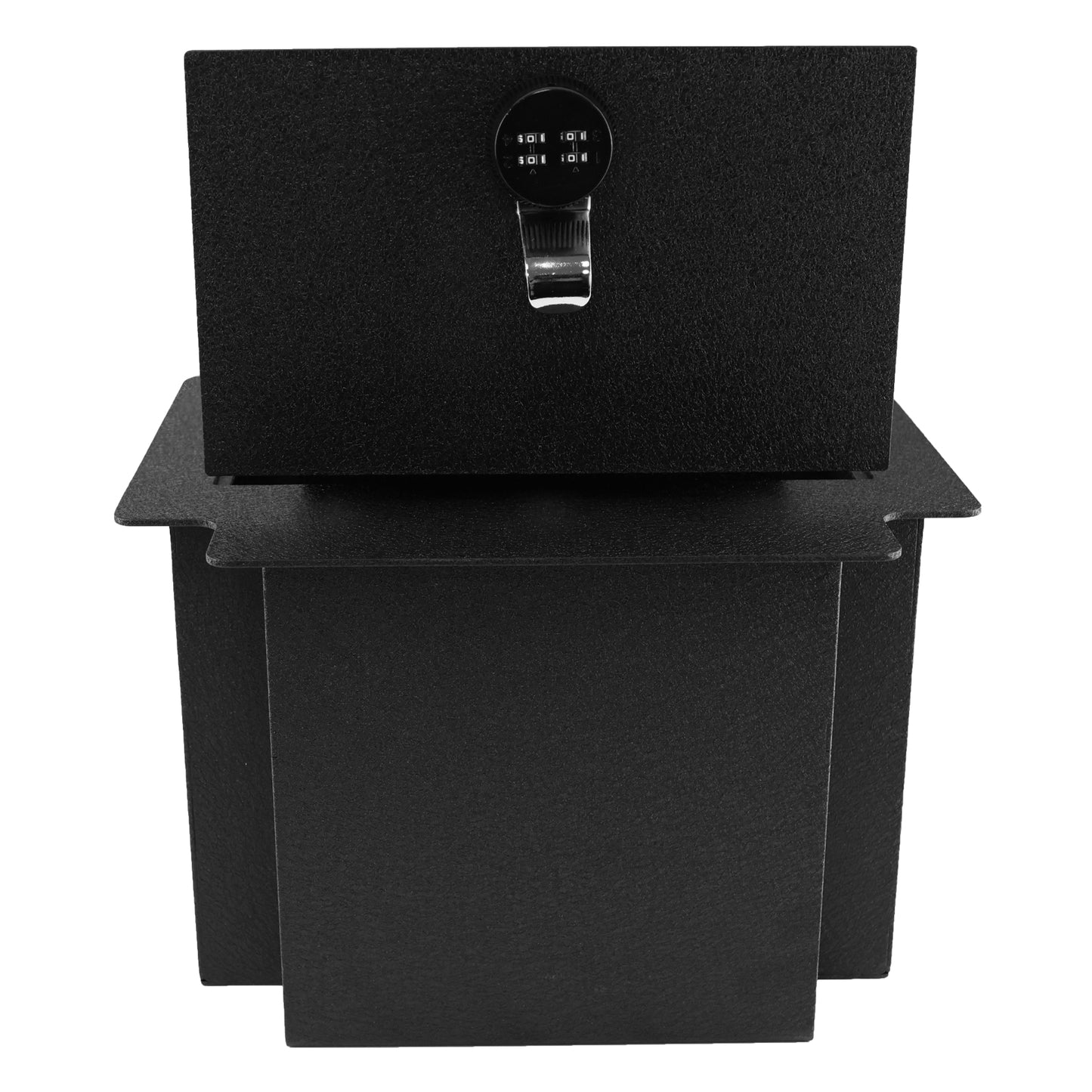 Pro Center Console Safe Gun Safe for 2021-2025 Chevrolet Suburban/Tahoe GMC Yukon Denali and Yukon/Yukon XL, 4-Digit Combo Lock