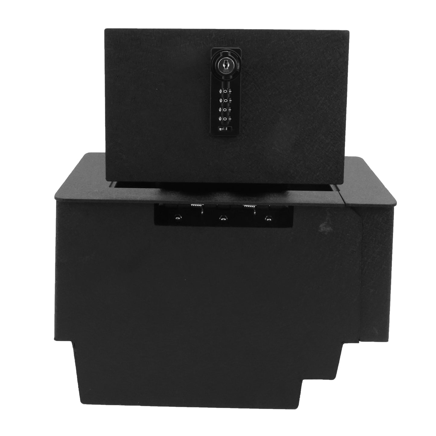 Pro Center Console Gun Safe for 2025-2026 Ford F150, 4-Digit Combination Lock with Key