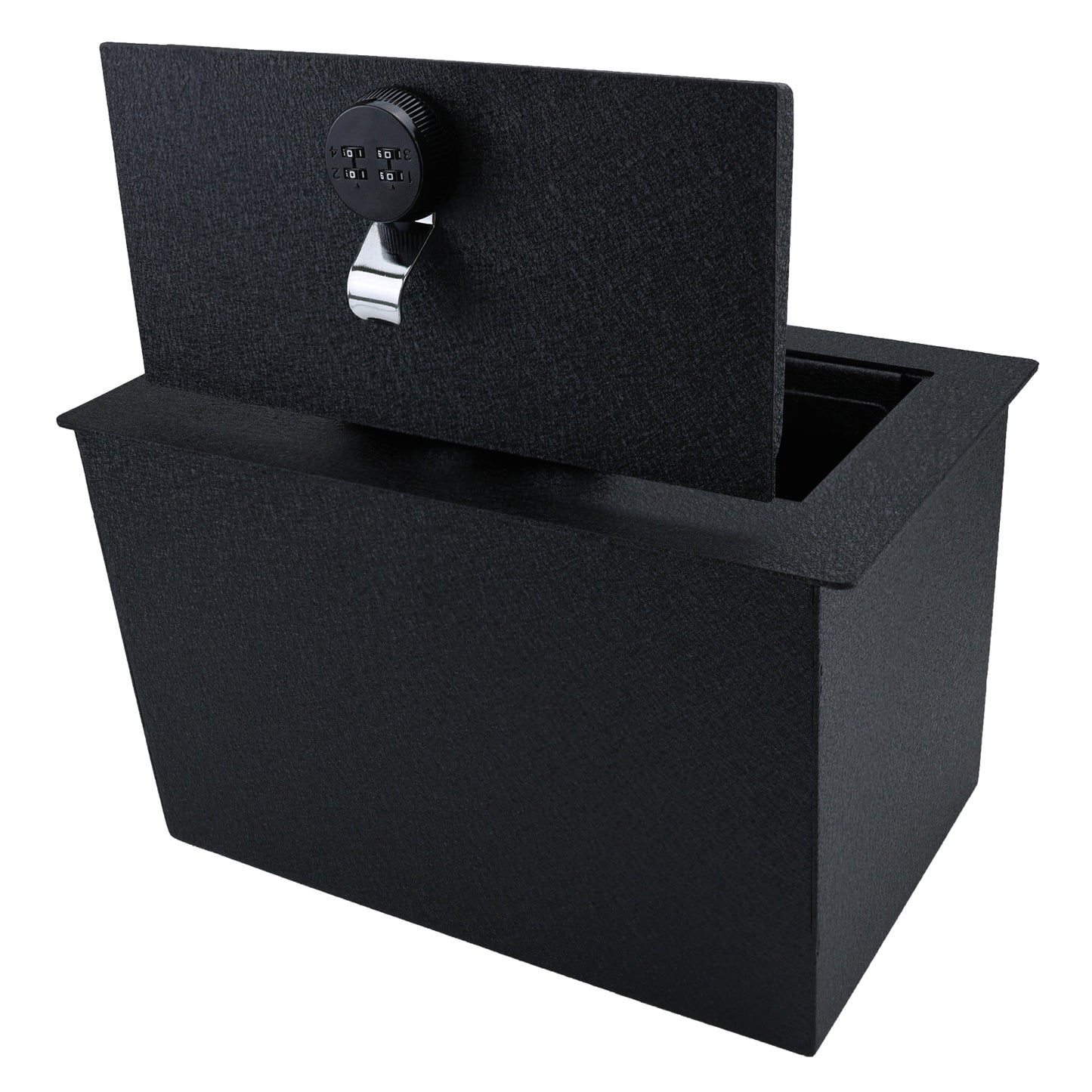 Pro Center Console Safe Gun Safe for 2015-2020 Chevrolet Suburban and Tahoe/Silverado, 2015-2020 GMC Yukon and Yukon XL/Sierra, 4-Digit Combo Lock