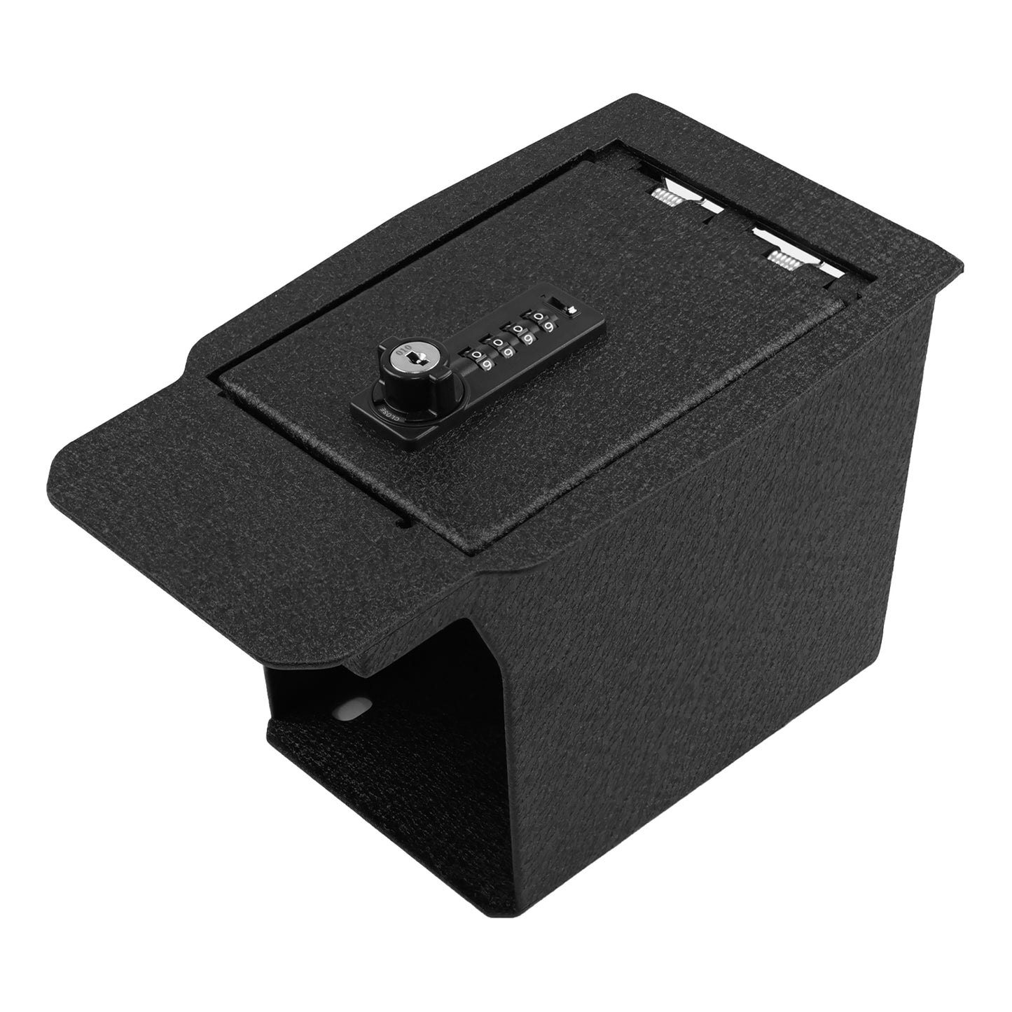 Center Console Gun Safe for 2023-2025 Mazda CX-50, 4-Digit Combination Lock with Key