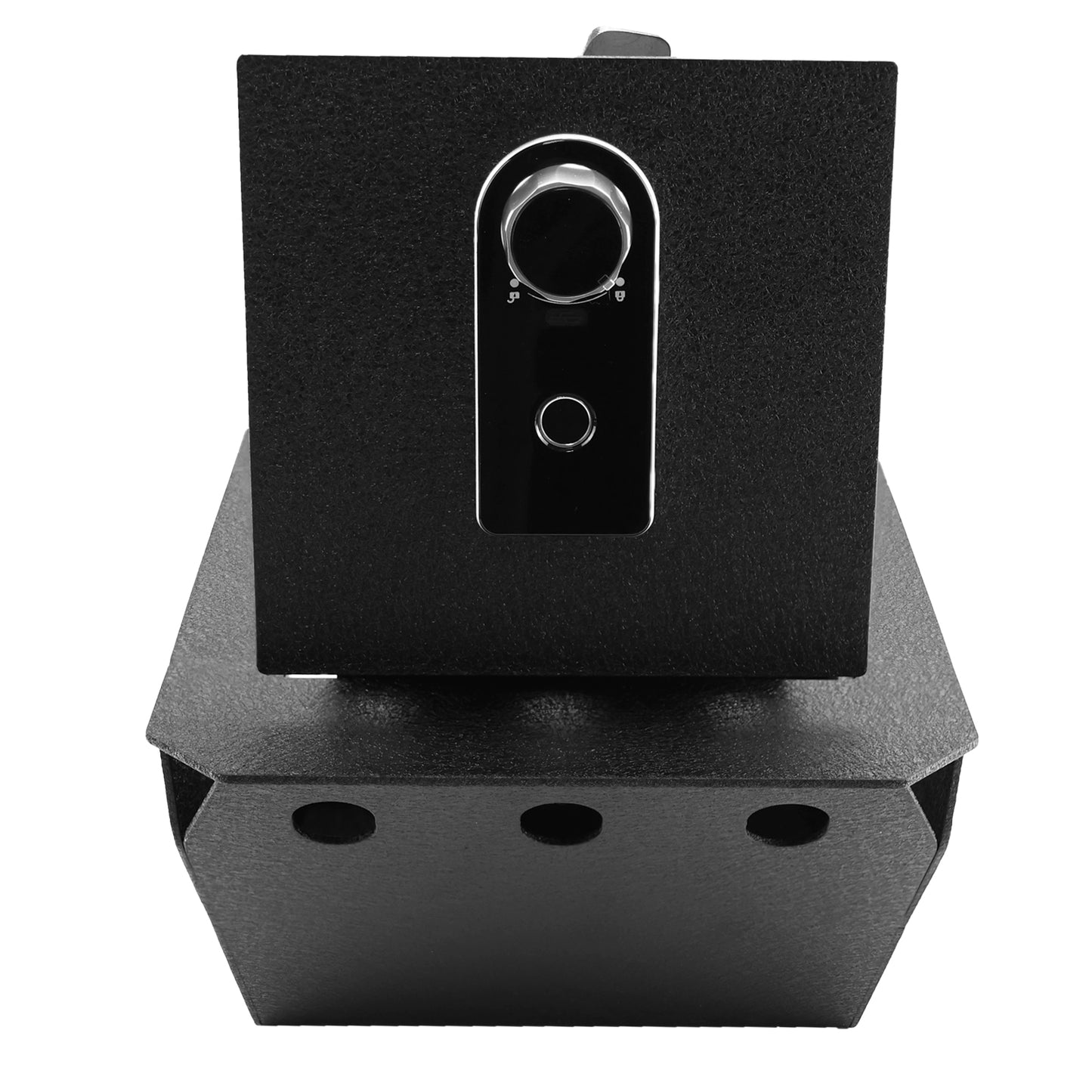 Pro Center Console Safe Gun Safe for 2024-2025 Tesla Cybertruck, Fingerprint Lock with Key