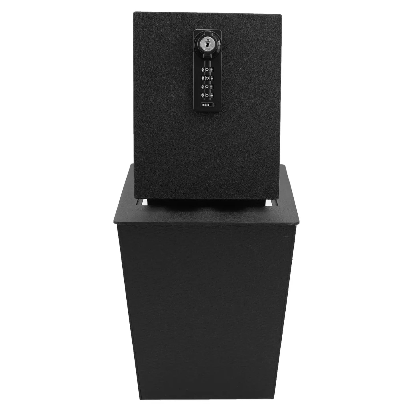 Pro Center Console Safe for 2025-2026 Nissan Murano, 4-Digit Combination Lock with Key