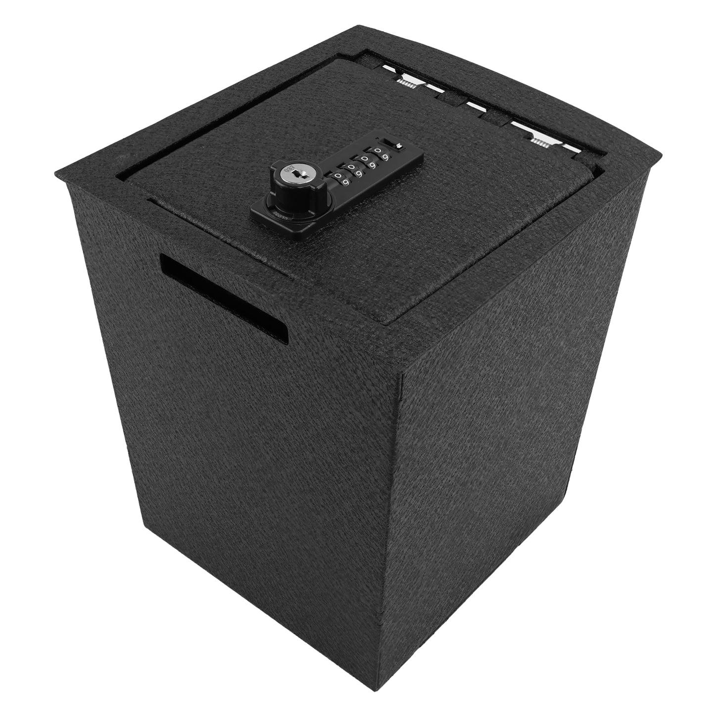 Center Console Gun Safe for 2025 Hyundai Tucson 4-Digit Combination Lock with Key