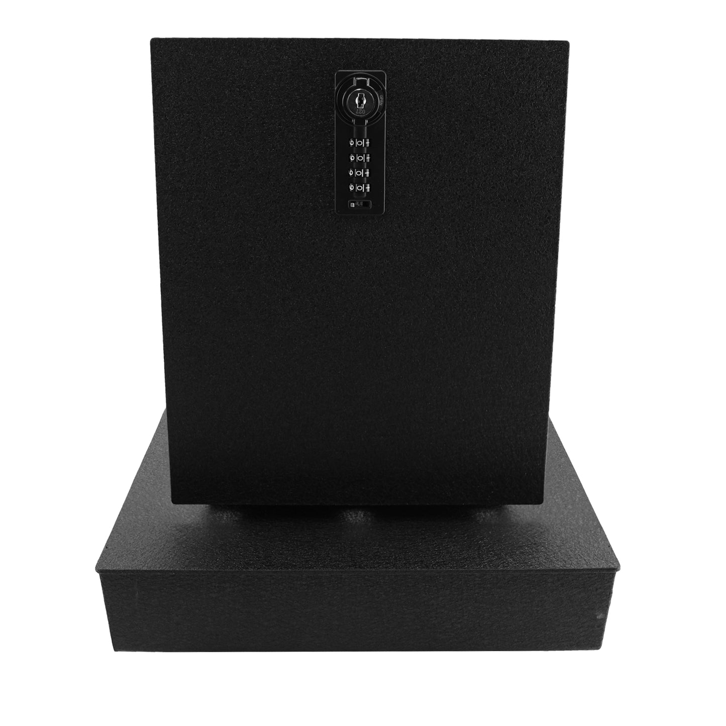 Pro Underseat Console Safe Gun Safe for 2014-2018 Chevrolet Silverado 1500/ GMC Sierra 1500, 4-Digit Combination Lock with Key