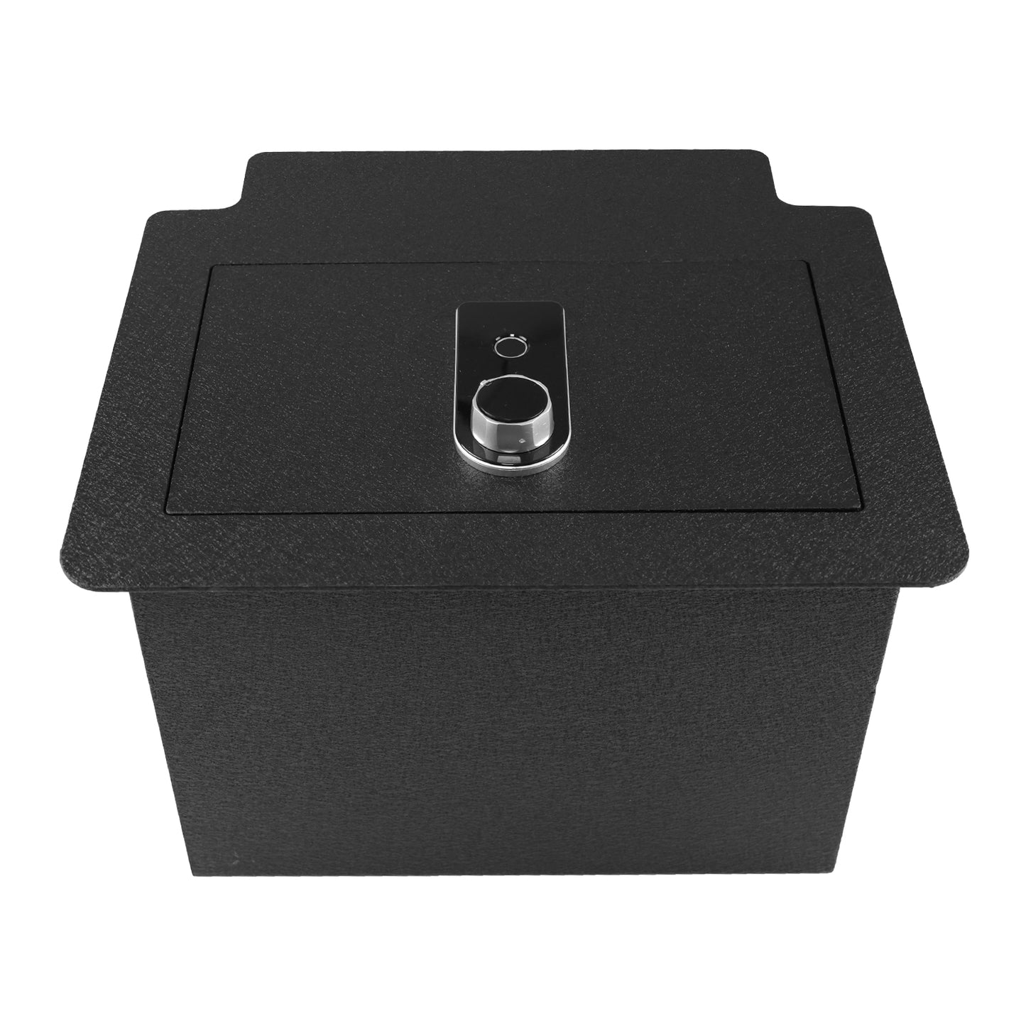 Pro Center Console Safe Gun Safe for 2021-2025 Chevrolet Suburban/Tahoe GMC Yukon Denali and Yukon/Yukon XL Console Safe, Fingerprint Lock with Key