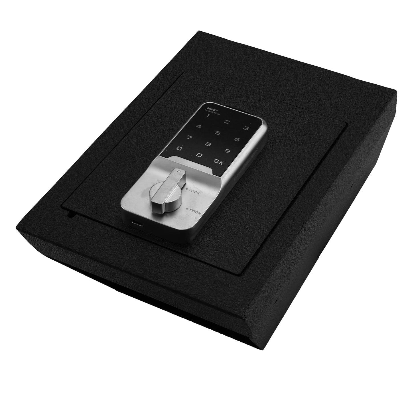 Pro Center Console Safe Gun Safe for 2021-2025 Tesla Model X and Model S, Electronic Number Lock