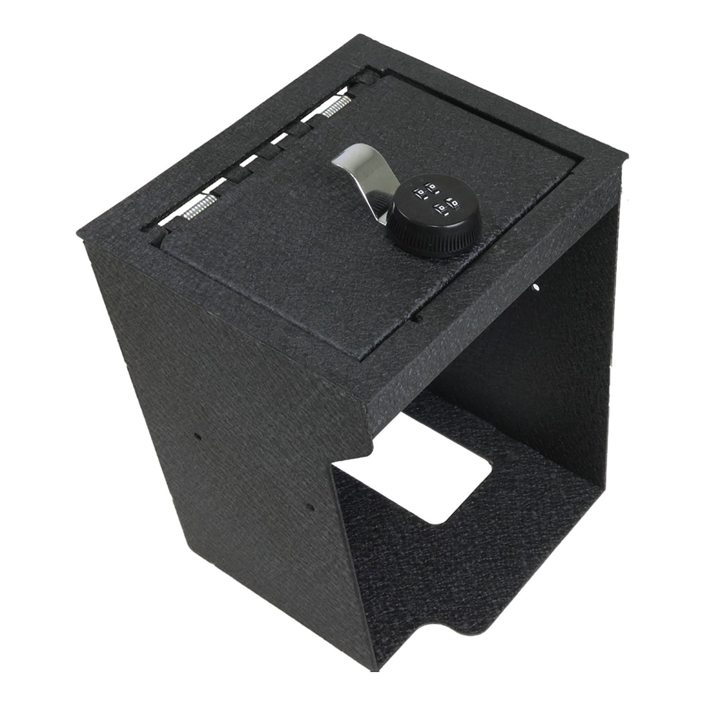 Center Console Gun Safe for 2020-2024 Ford Explorer, 4-Digit Combo Lock