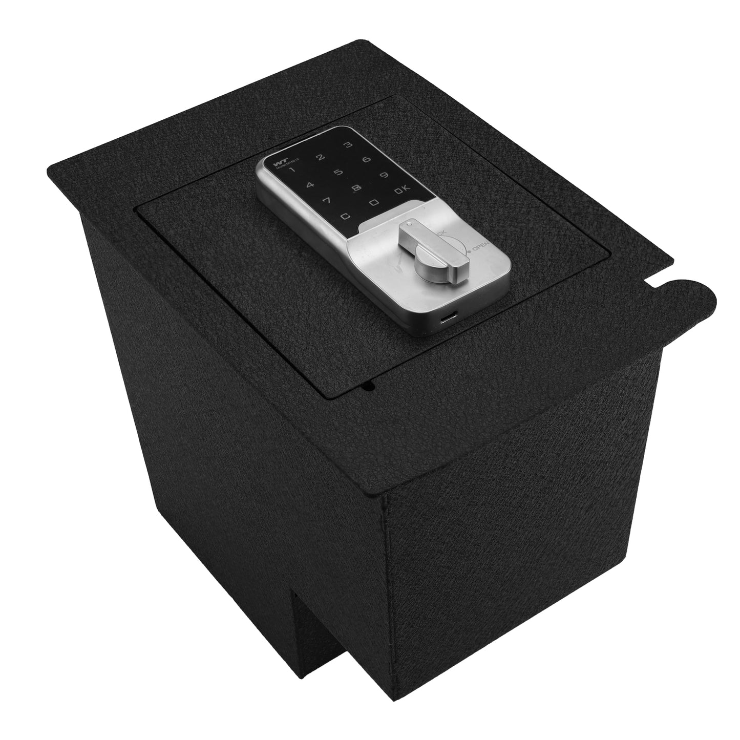 Pro Center Console Safe Gun Safe for 2010-2024 Toyota 4Runner, Electronic Number Lock