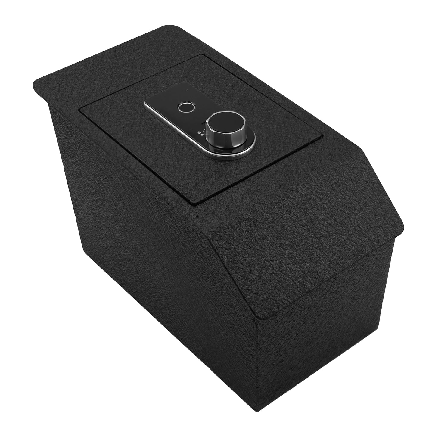 Pro Center Console Gun Safe for 2025 Toyota Camry, Fingerprint Lock with Key