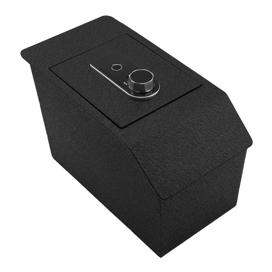 Pro Center Console Gun Safe for 2025 Toyota Camry, Fingerprint Lock with Key