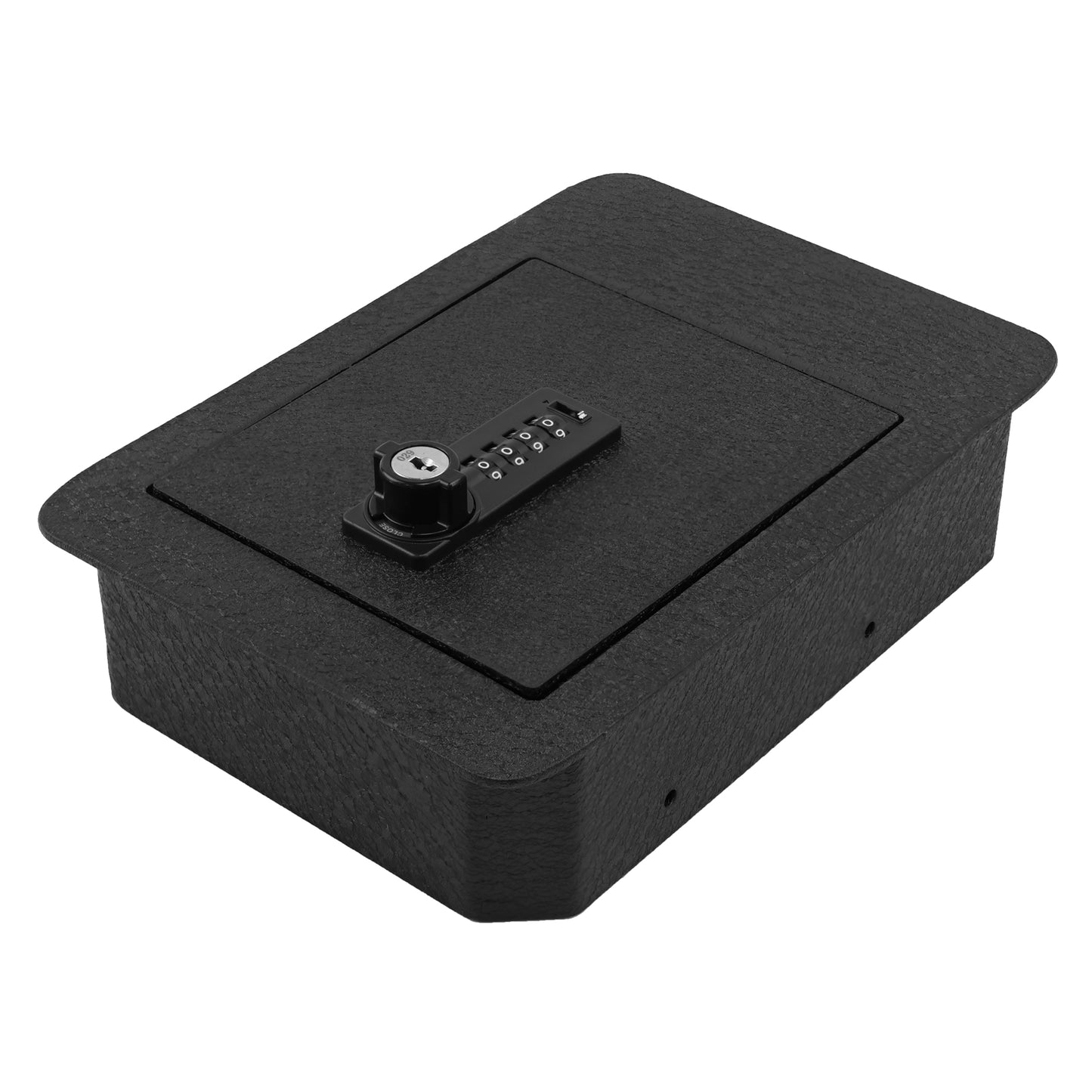 Pro Center Console Gun Safe for 2024-2025 Hyundai Santafe, 4-Digit Combination Lock with Key