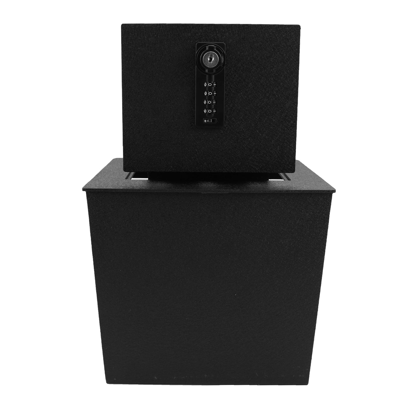 Pro Center Console Safe for 2021-2026 Kia Carnival, 4-Digit Combination Lock with Key