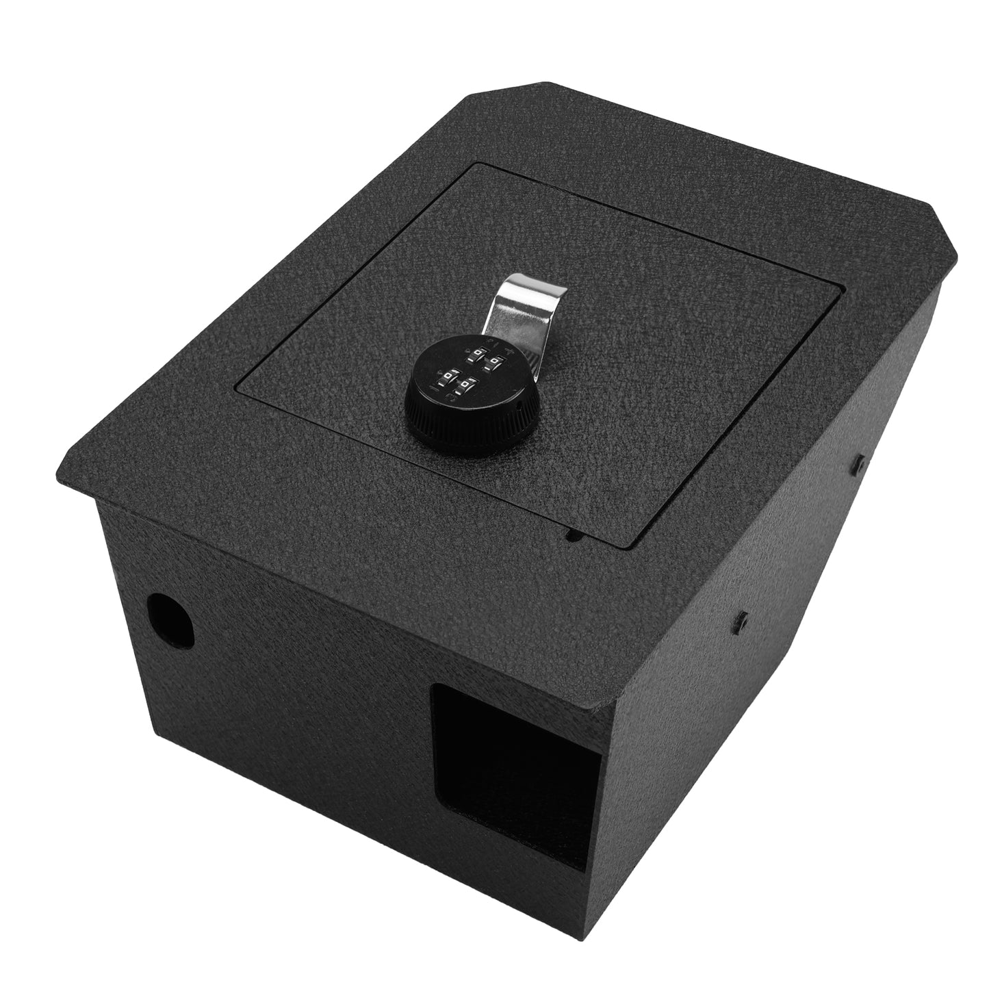 Pro Center Console Safe Gun Safe for 2024-2025 Tesla Cybertruck, 4-Digit Combo Lock