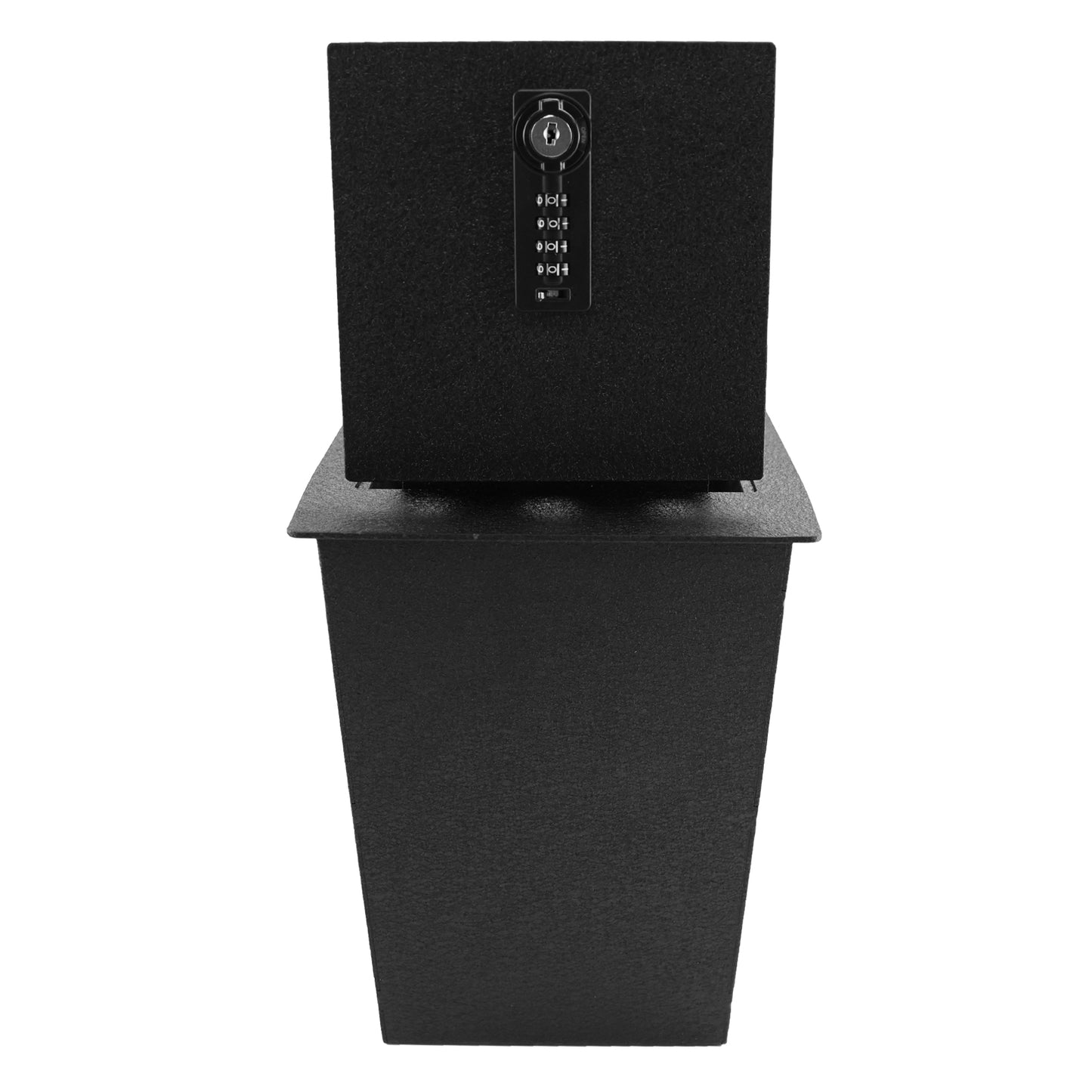 Pro Center Console Safe Gun Safe for 2010-2024 Toyota 4runner, 4-Digit Combination Lock with Key