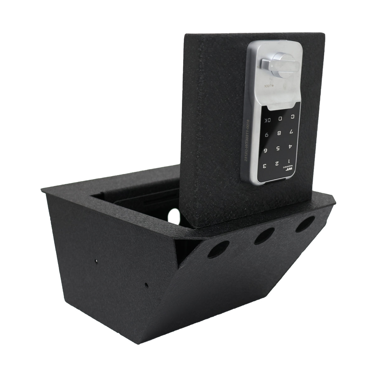 Digital Num Lock Safe Center Console Safe Gun Safe for 2024 Tesla Cybertruck, Electronic Num ...