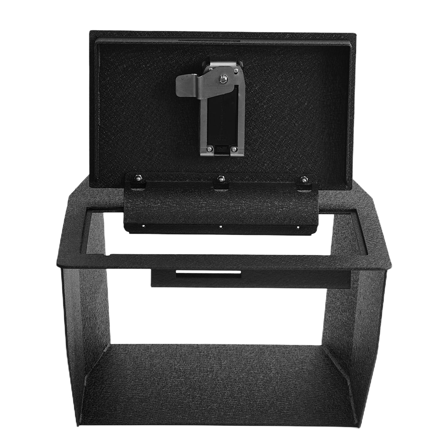 Pro Center Console Safe for 2025-2026 Ford Expedition, Fingerprint Lock with Key
