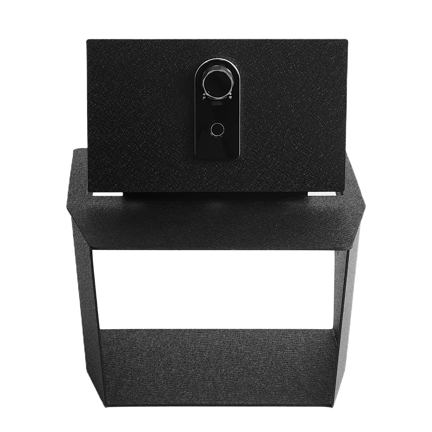 Pro Center Console Safe for 2025-2026 Ford Expedition, Fingerprint Lock with Key