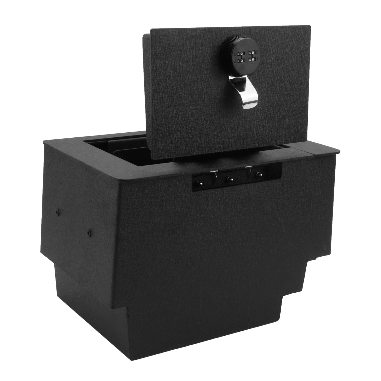 Pro Center Console Safe Gun Safe for 2025-2026 Ford F150, 4-Digit Combo Lock