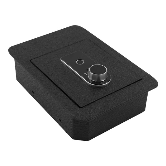 Pro Center Console Gun Safe for 2024-2025 Hyundai Santafe, Fingerprint Lock with Key