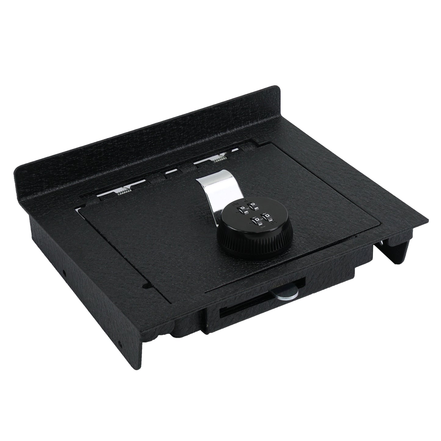 Center Console Gun Safe for 2025-2026 Tesla Model Y Juniper, 4-Digit Combo Lock