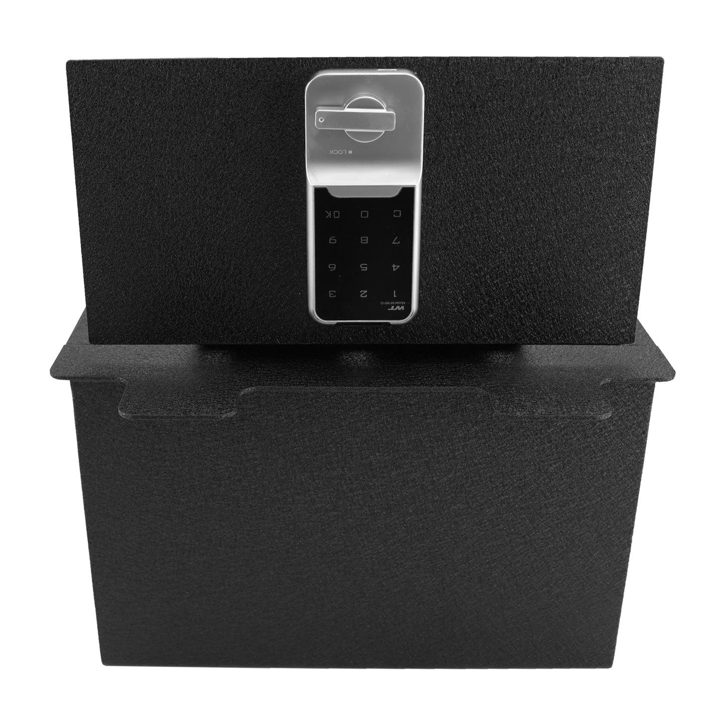 Pro Center Console Safe Gun Safe for 2019-2022 Chevrolet Silverado 1500, Electronic Number Lock