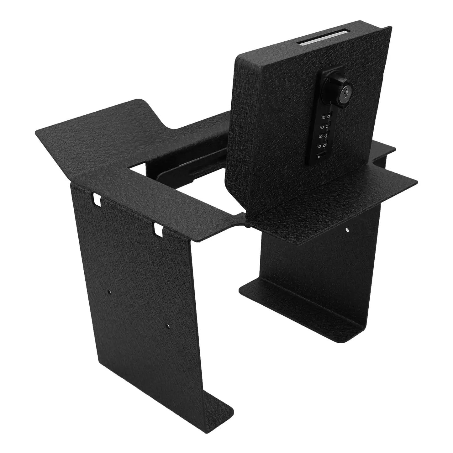 Center Console Safe for 2025-2026 Lincoln Navigator, 4-Digit Combination Lock with Key