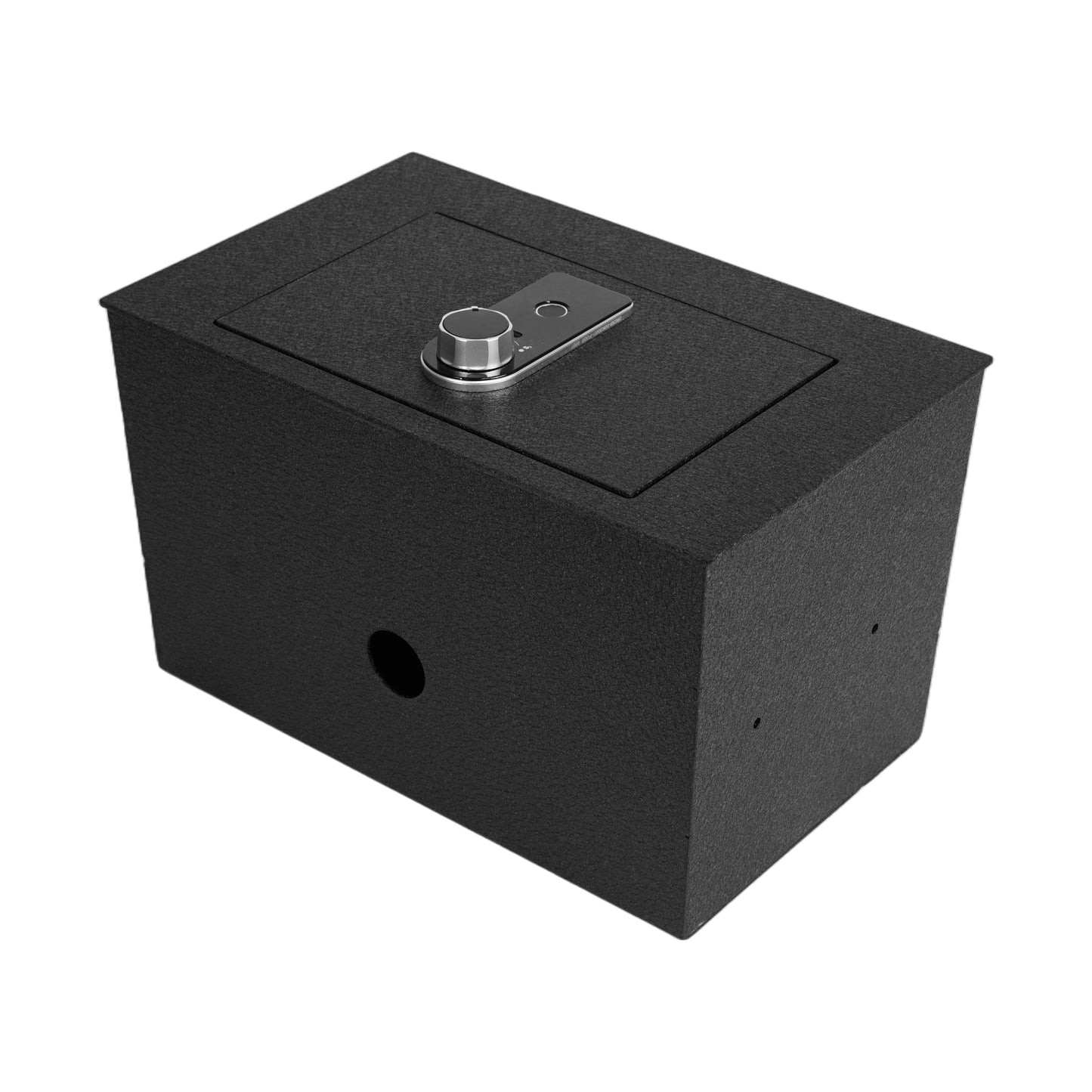 Pro Center Console Safe for 2015-2020 Cadillac Escalade, Fingerprint Lock with Key