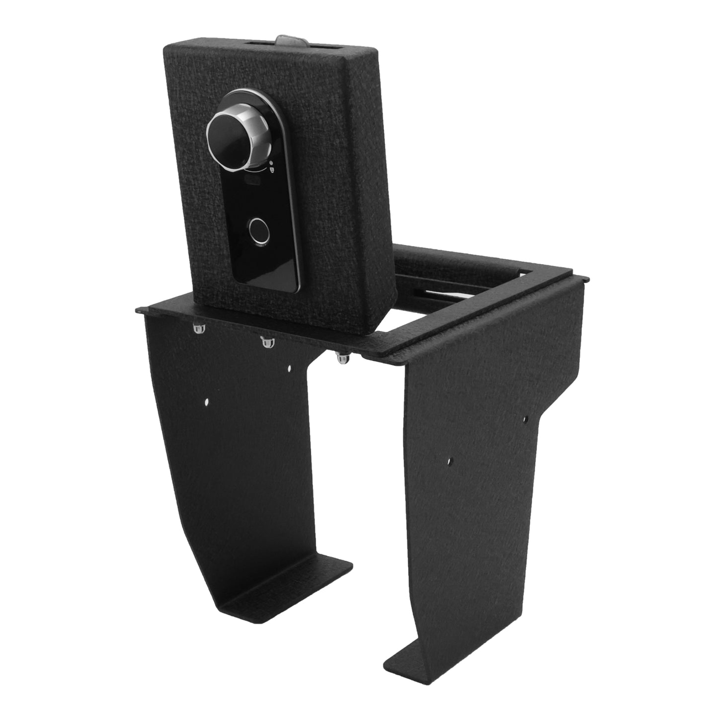 Center Console Gun Safe for 2017-2025 Mazda CX-5, Fingerprint Lock with Key