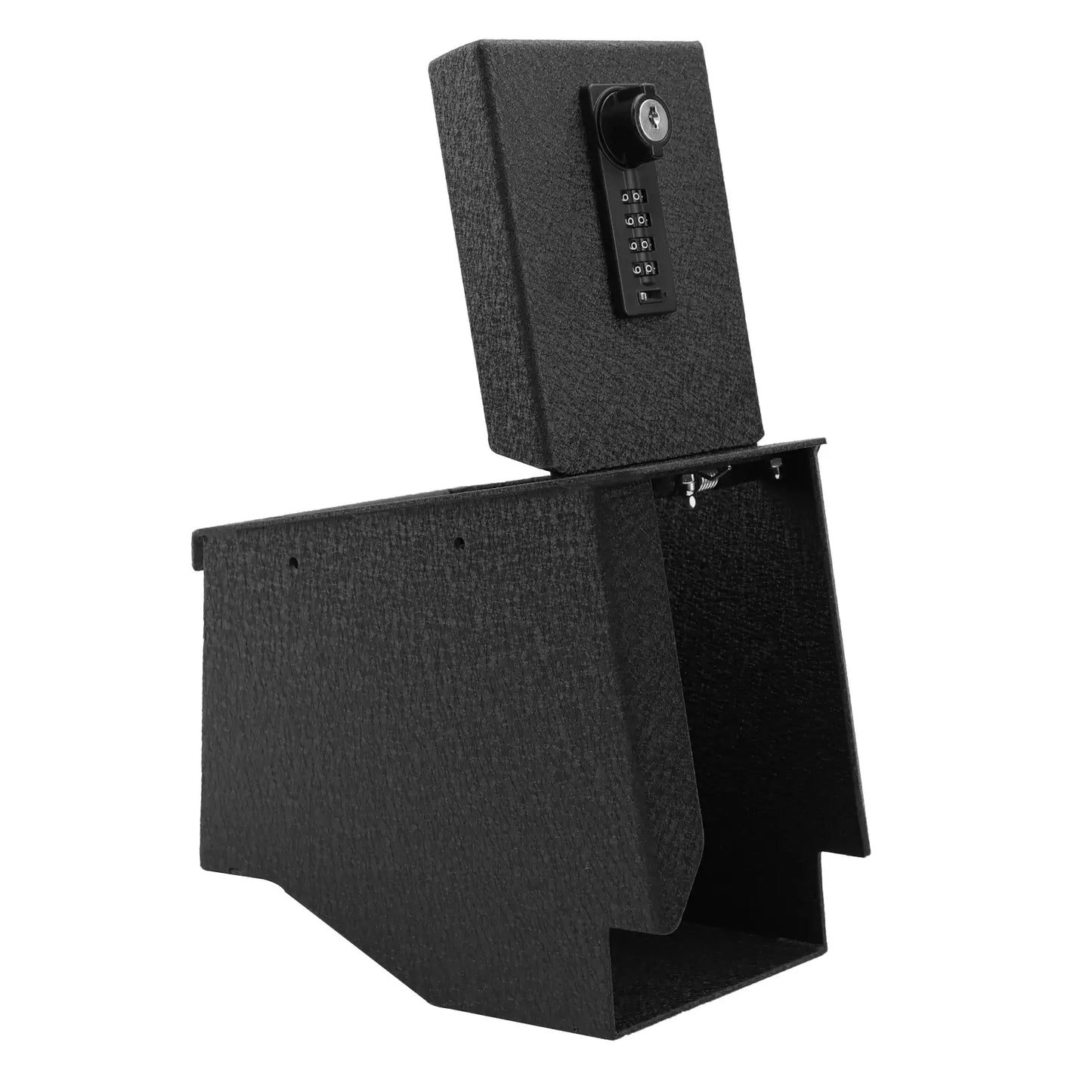 Center Console Safe for 2019-2026 Volvo XC40, 4-Digit Combination Lock with Key