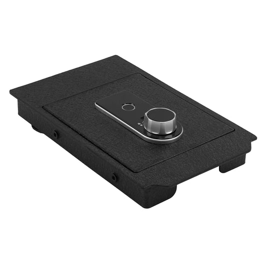 Pro Center Console Gun Safe for 2023-2026 Benz GLC, Fingerprint Lock with Key