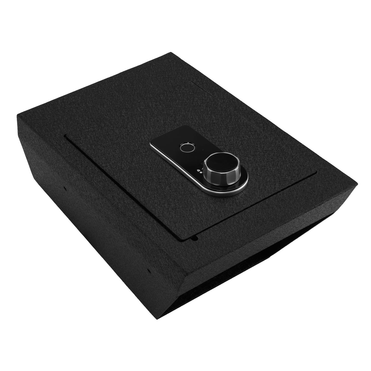 Pro Center Console Safe Gun Safe for 2021-2025 Tesla Model X and Model S, Fingerprint Lock with Key