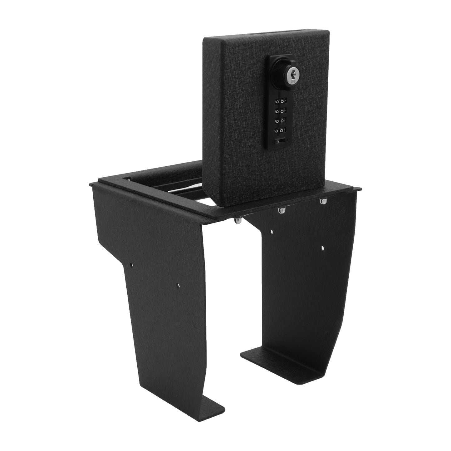 Center Console Gun Safe for 2017-2025 Mazda CX-5, 4-Digit Combination Lock with Key