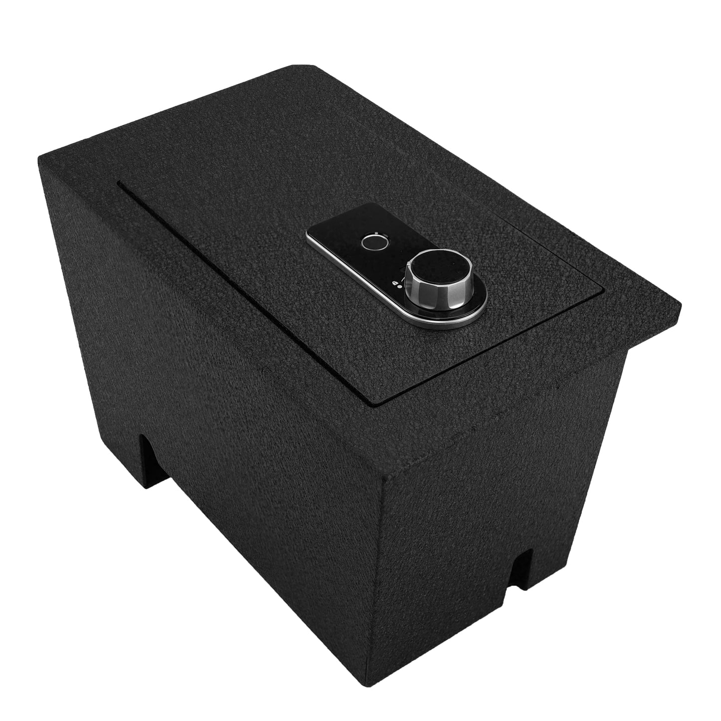 Pro Center Console Safe Gun Safe for 2022-2026 Toyota Tundra and 2023-2026 Toyota Sequoia,Fingerprint Lock with Backup Key.