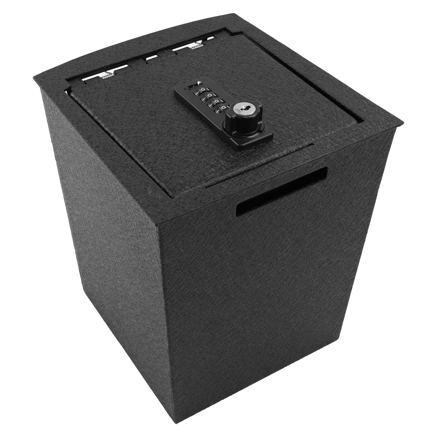 Center Console Gun Safe for 2025 Hyundai Tucson 4-Digit Combination Lock with Key
