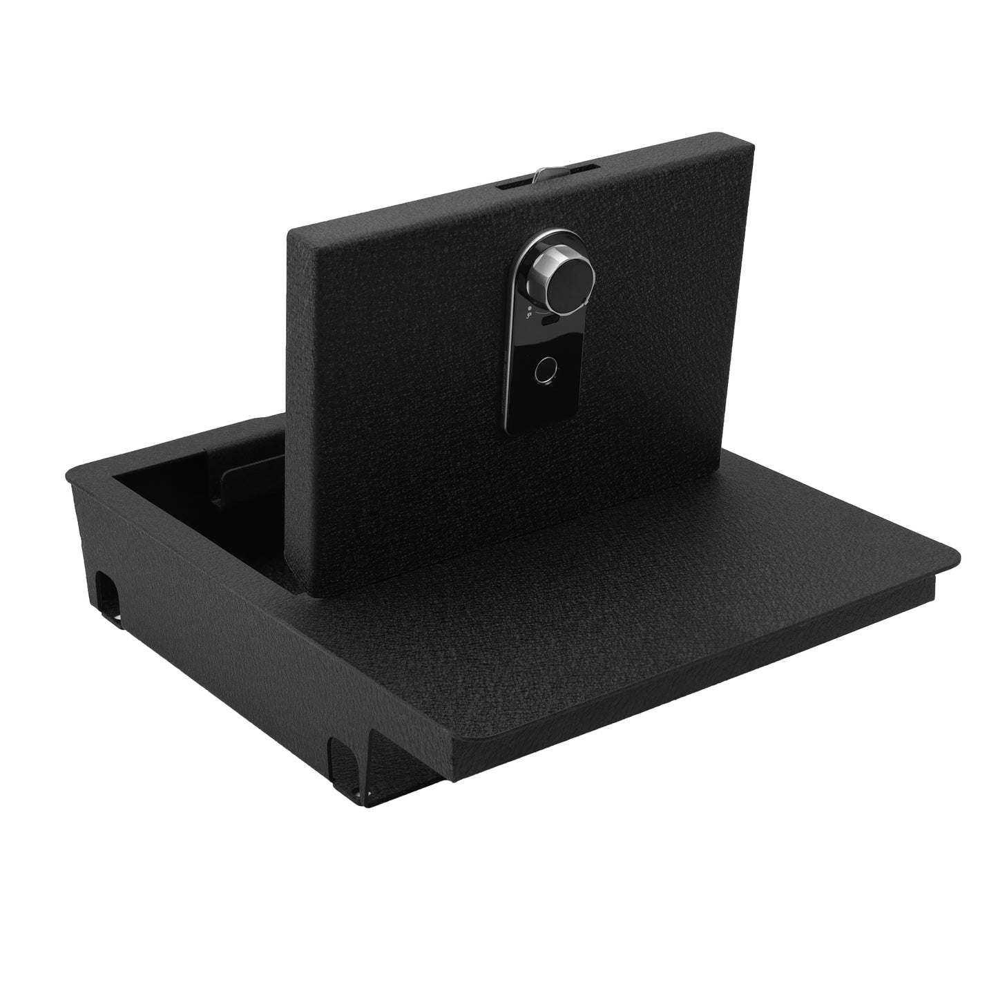 Underseat Console Gun Safe for 2006-2019 Dodge Ram 1500/2500/3500, Fingerprint Lock with Key