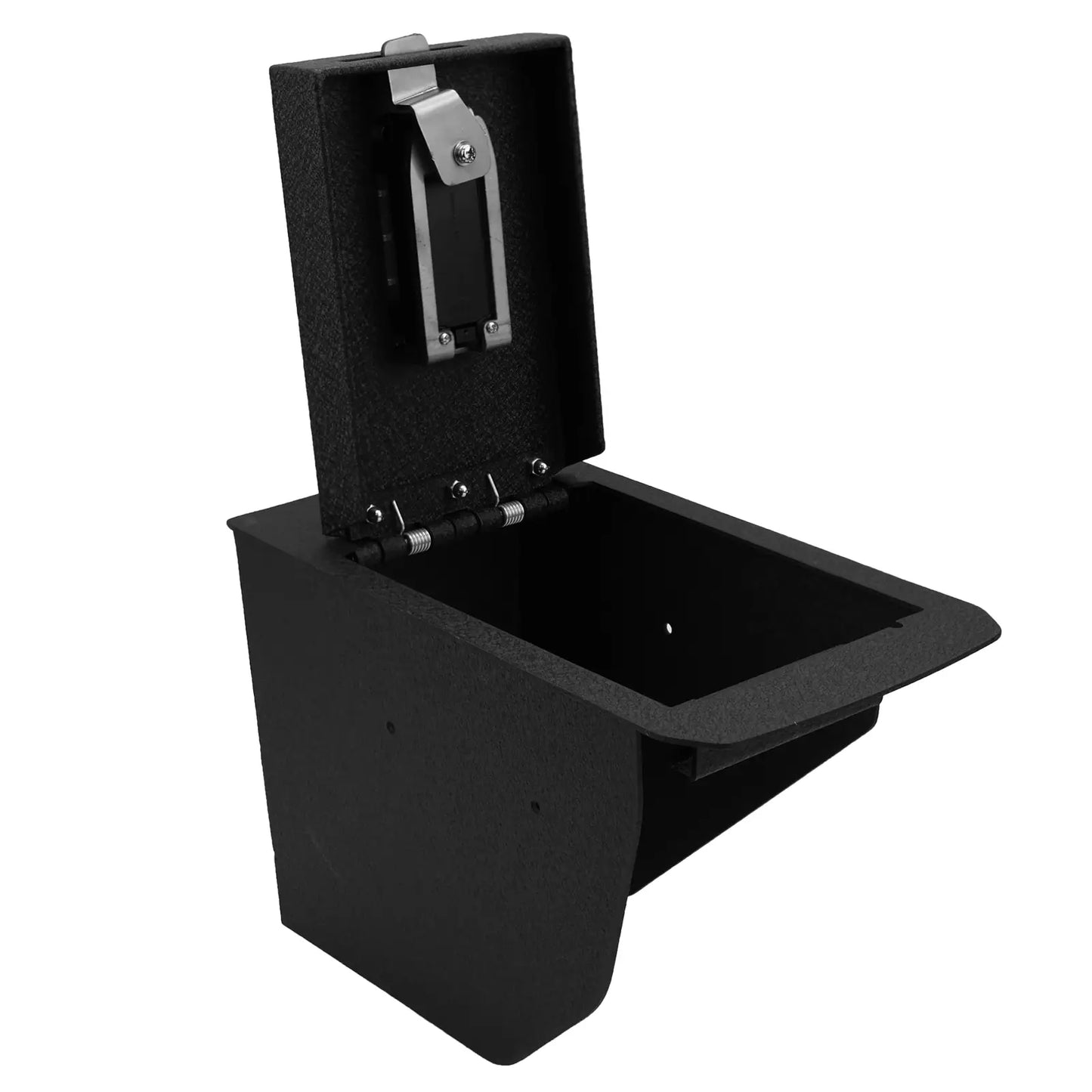 Center Console Safe for 2022-2026 Infiniti QX60, Fingerprint Lock with Key