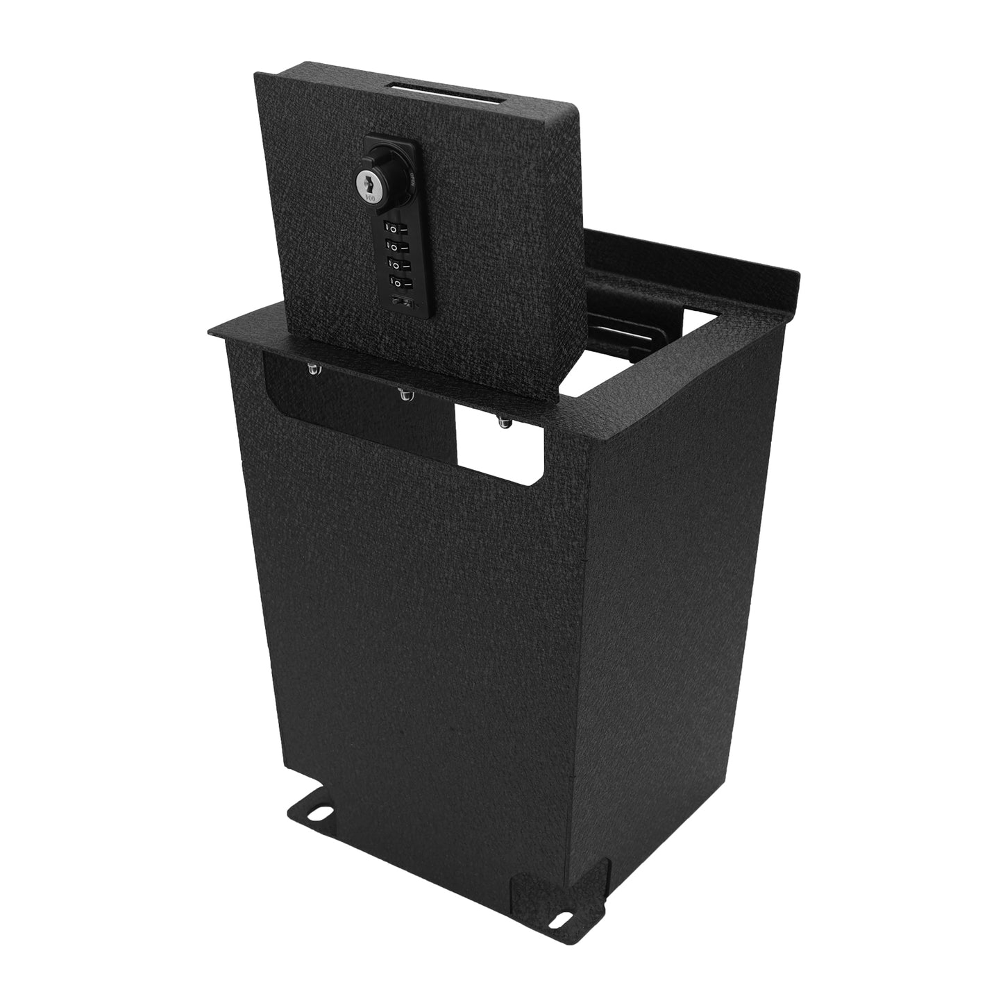 Center Console Gun Safe for 2011-2020 Toyota Sienna, 4-Digit Combination Lock with Key