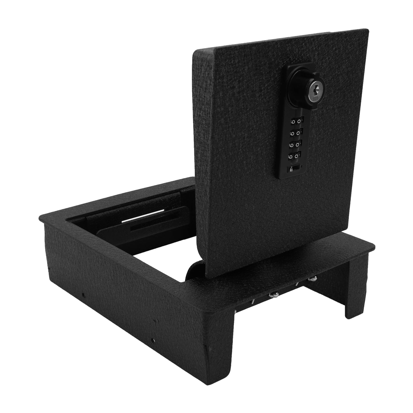 Pro Center Console Gun Safe for 2023-2026 Lexus TX, 4-Digit Combination Lock with Key