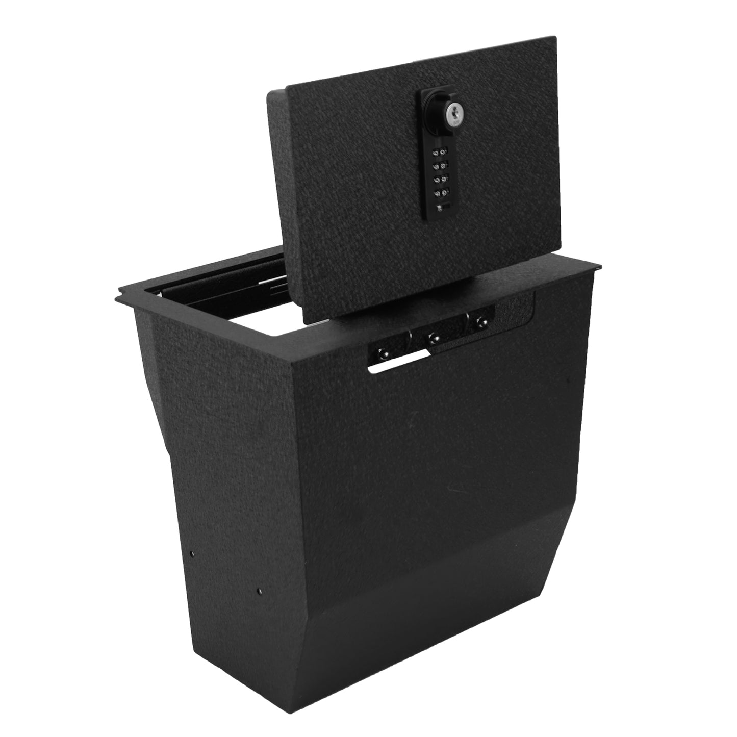 Pro Center Console Safe for 2025-2026 Cadillac Escalade Iq/Iql, 4-Digit Combination Lock with Key
