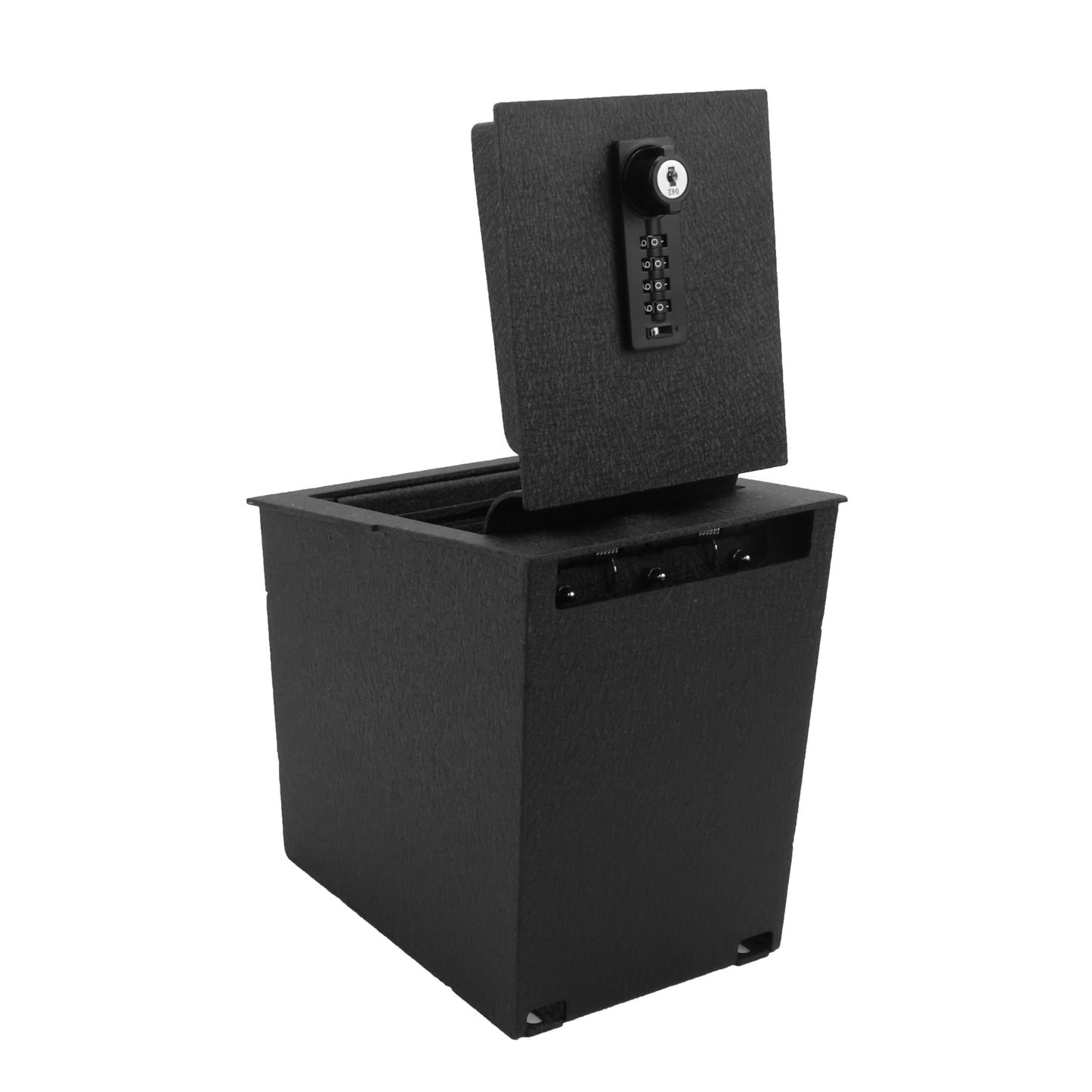 Pro Center Console Safe for 2016-2021 Hyundai Tucson, 4-Digit Combination Lock with Key