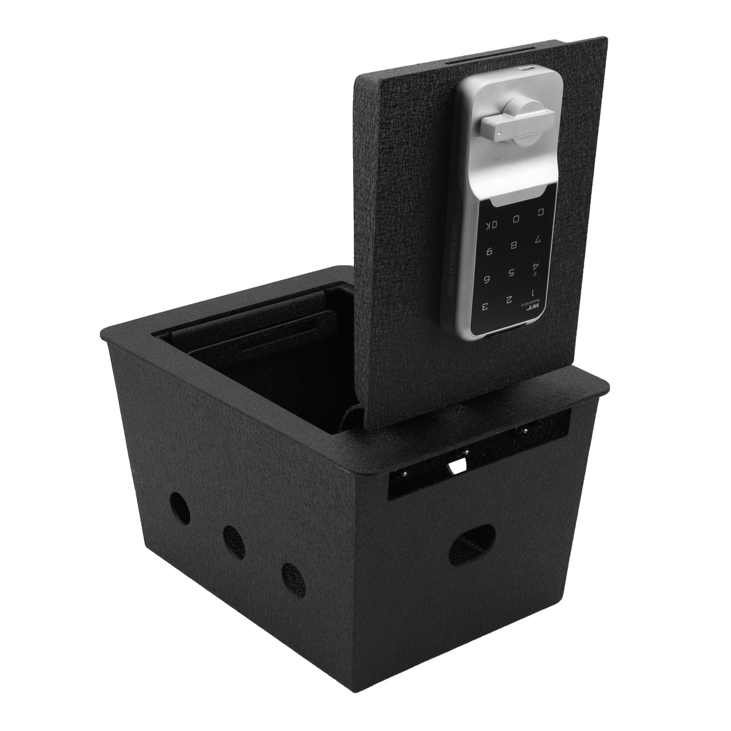 Pro Center Console Safe Gun Safe for 2026 Hyundai Palisade, Electronic Number Lock