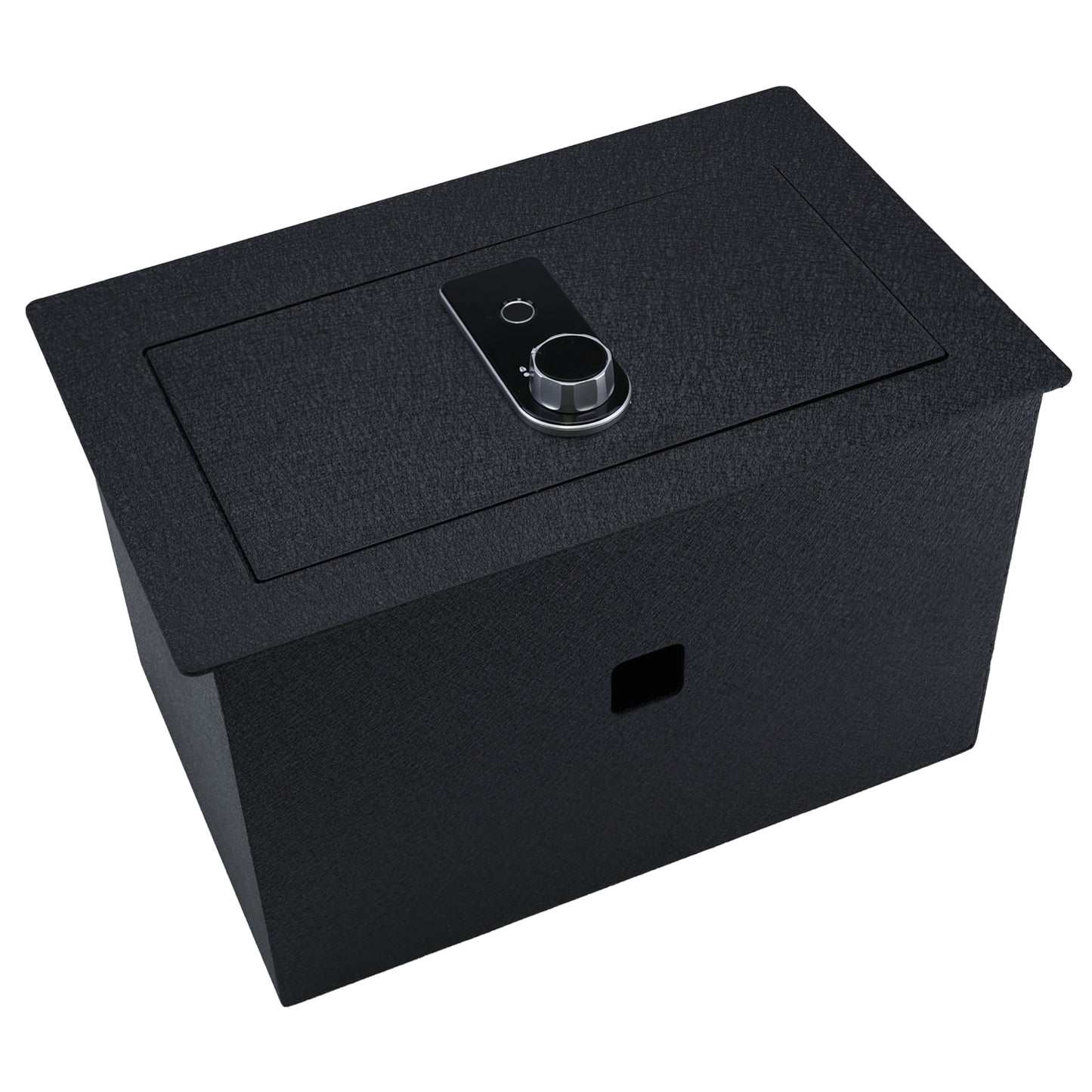 Pro Center Console Safe Gun Safe for 2015-2020 Chevrolet Suburban and Tahoe/Silverado, 2015-2020 GMC Yukon and Yukon XL/Sierra, Fingerprint Lock with Key