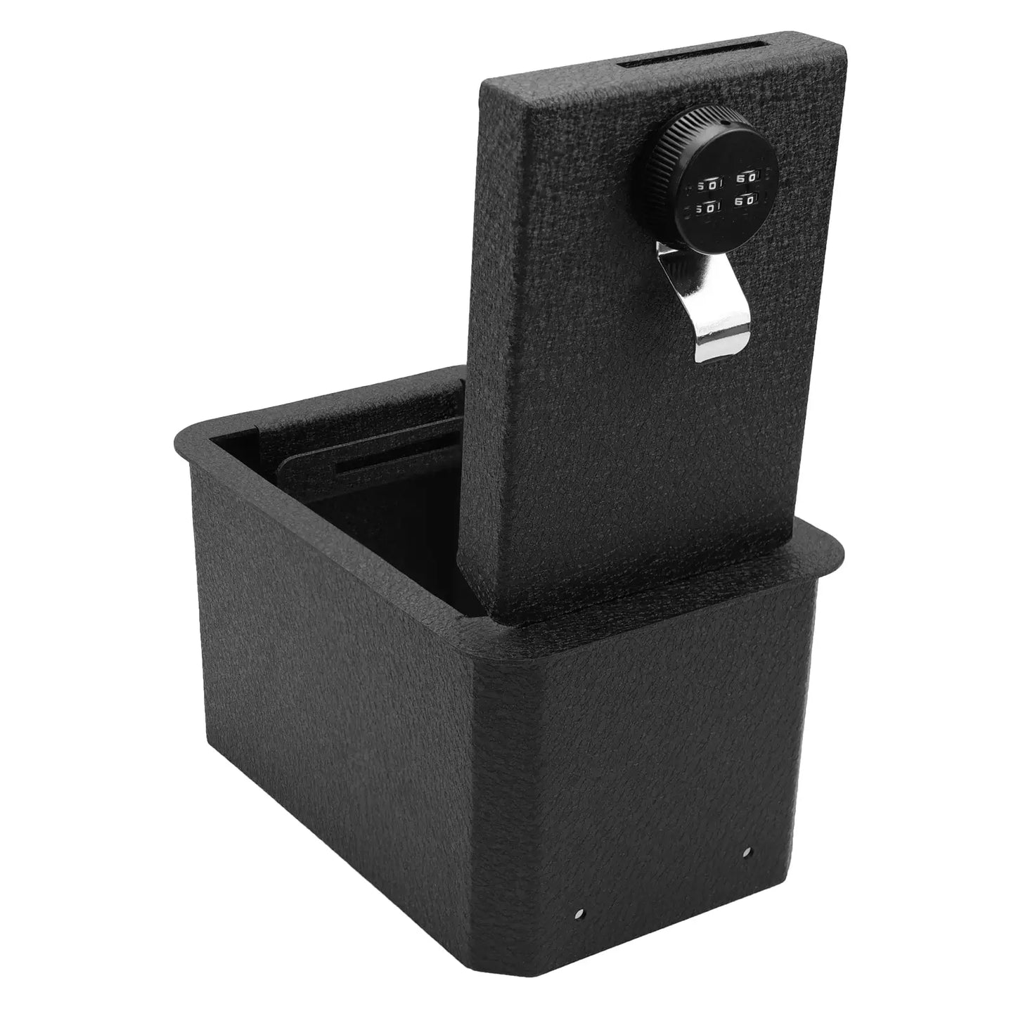 Center Console Safe for 2025-2026 Infiniti QX80, 4-Digit Combo Lock