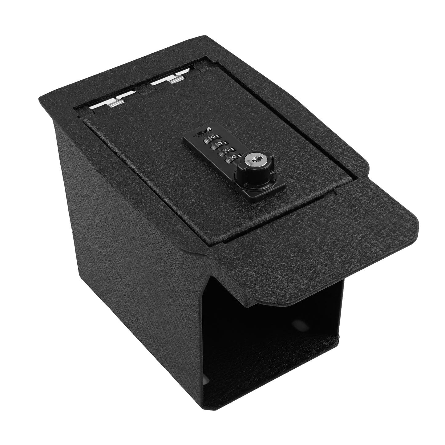 Center Console Gun Safe for 2023-2025 Mazda CX-50, 4-Digit Combination Lock with Key