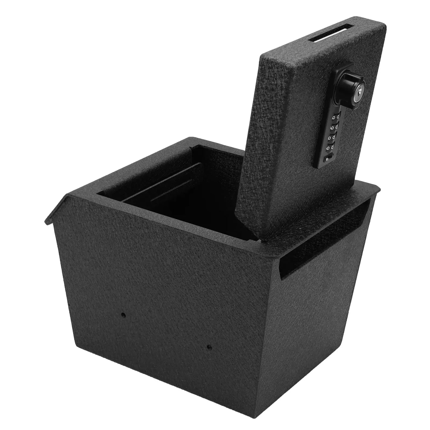 Center Console Safe for 2025-2026 Mitsubishi Outlander, 4-Digit Combination Lock with Key