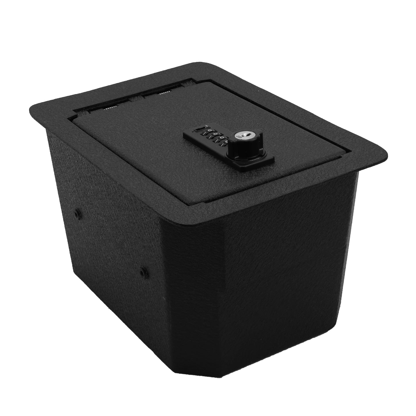 Center Console Safe for 2024-2026 Hyundai Santa Fe, 4-Digit Combination Lock with Key