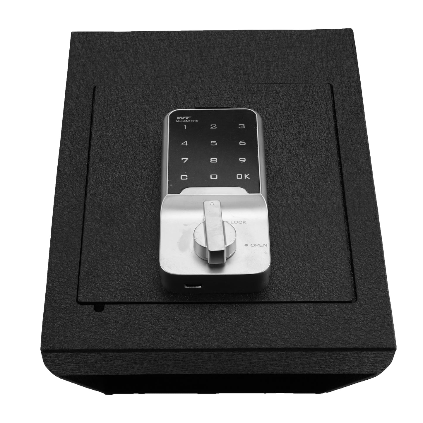 Pro Center Console Safe Gun Safe for 2021-2025 Tesla Model X and Model S, Electronic Number Lock