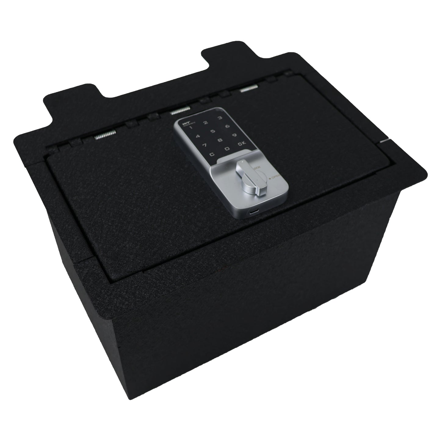 Center Console Safe Gun Safe for 2019-2022 Chevrolet Silverado 1500, Electronic Number Lock
