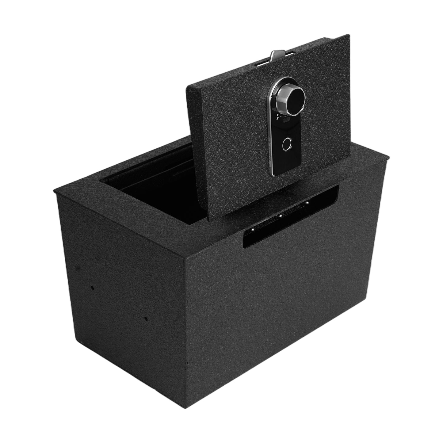 Pro Center Console Safe for 2015-2020 Cadillac Escalade, Fingerprint Lock with Key